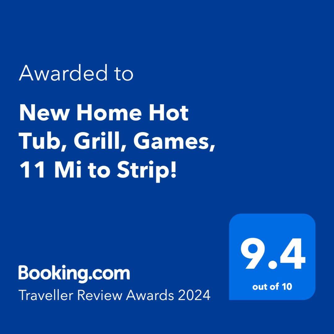 A Beautiful House With Hot Tub, Grill & Games! Villa Las Vegas Ngoại thất bức ảnh