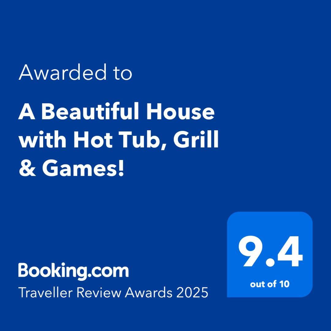A Beautiful House With Hot Tub, Grill & Games! Villa Las Vegas Ngoại thất bức ảnh